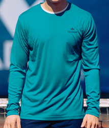Longsleeve DIADEM turkusowa