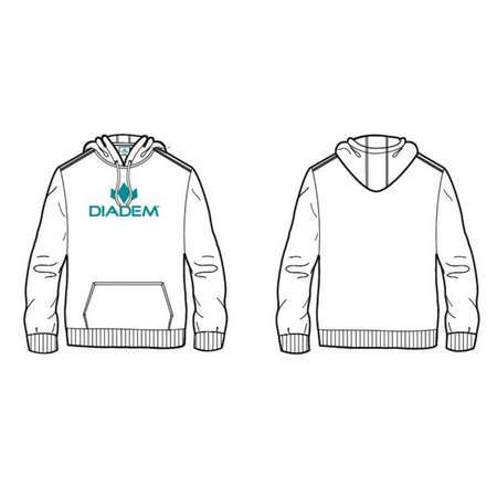 Bluza z kapturem DIADEM różowa