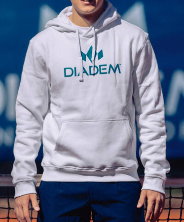 Bluza z kapturem DIADEM biała