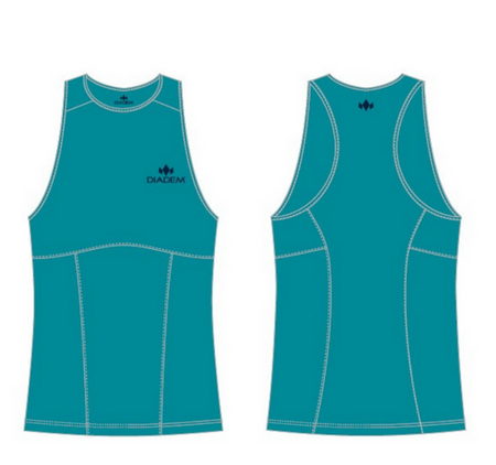 Koszulka damska DIADEM turkusowa