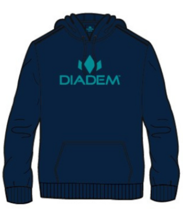 Bluza z kapturem DIADEM granatowa