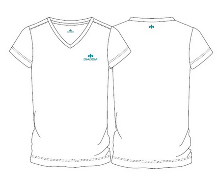 Koszulka damska DIADEM biała