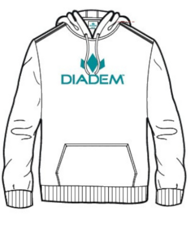 Bluza z kapturem DIADEM różowa