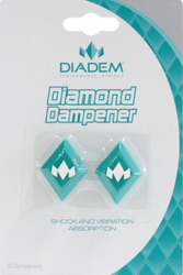 Wibrastopy DIADEM Diamond Dampener (2pak) turkusowe