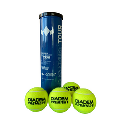 Piłki tenisowe DIADEM Premier Clay Court TOUR (4pak)