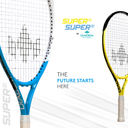 Rakieta tenisowa Junior Super 21 żółta