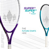 Rakieta tenisowa Junior Super 23 fioletowa