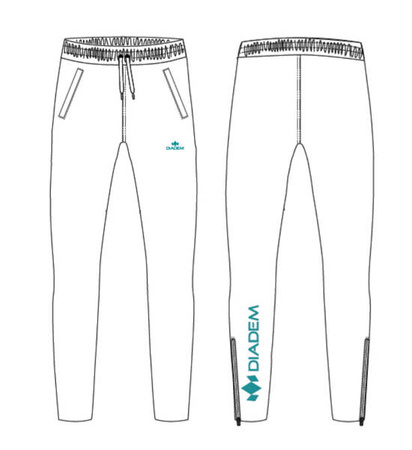 Spodnie dresowe DIADEM granatowe 