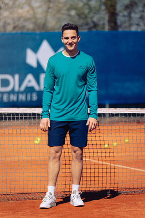 Longsleeve DIADEM turkusowa