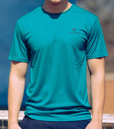 Koszulka męska DIADEM turkusowa