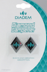 Wibrastopy DIADEM Diamond Dampener (2pak) czarne